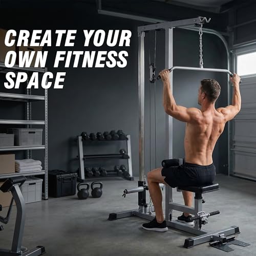 LAT Pull Down Machine, Low Row Cable Machine for Home Gym - view 2