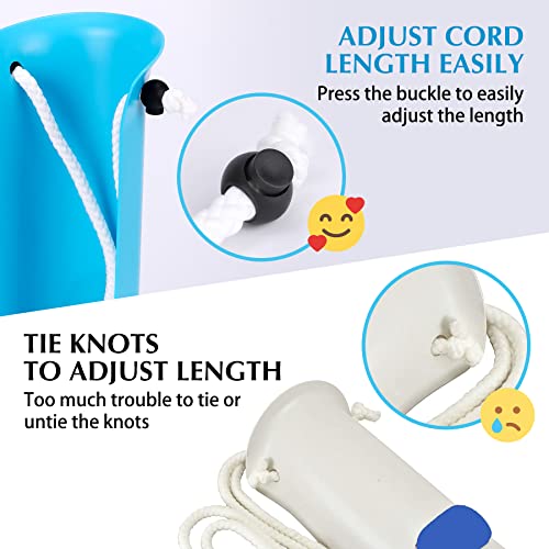 Sock Aid - Wide 3.93" Sock Aid with Foam Handles, Sock Aide Device for Elderly, Sock Helper Easy On Easy Off for Regular Socks, Blue - view 5