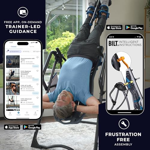 FitSpine X3 Inversion Table w/ Accessories for Back Pain Relief, Deluxe Easy-Reach Ankle Lock, FDA Registered, UL Safety Certified, 300 lb Capacity, Designed & Patented in USA - view 5