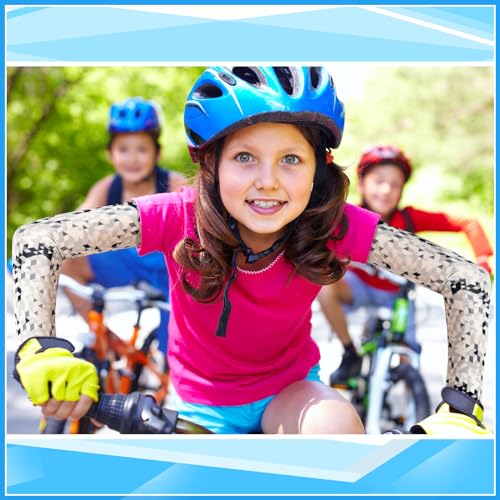 10 Pairs Arm Sleeves for Kids Youth Basketball Football Baseball UV Sun Protection Sports Compression Arm Cover - view 6