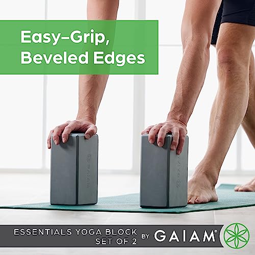 Yoga Block - Supportive Latex-Free Eva Foam - Soft Non-Slip Surface with Beveled Edges for Yoga, Pilates, Meditation - view 5