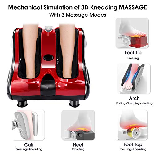 Foot Massager with Heat, Shiatsu Feet Massage Machine - view 2