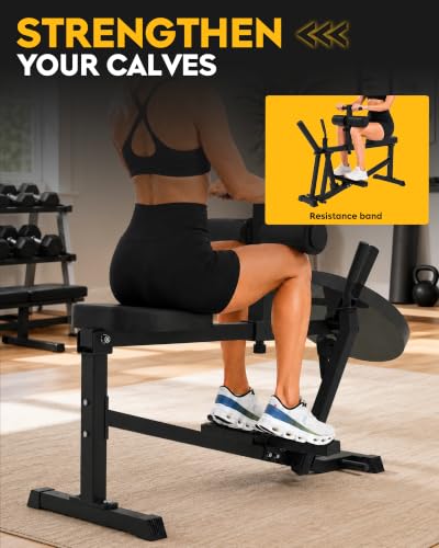 Calf Raise Machine Home Gym: Seated Calf Raise Workout Machine - view 2