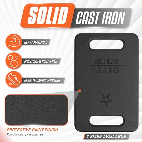 Cast Iron Ruck Weight Plate for Rucking & Hiking - view 4