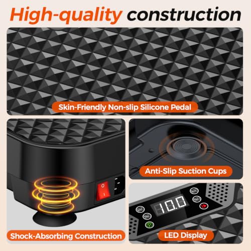 Vibration Plate Exercise Machine, Whole Body Vibration Platform - view 5