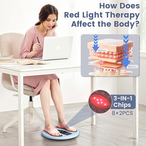Cordless Foot TENS EMS Stimulator Rechargeable Foot Massage Machine - view 2