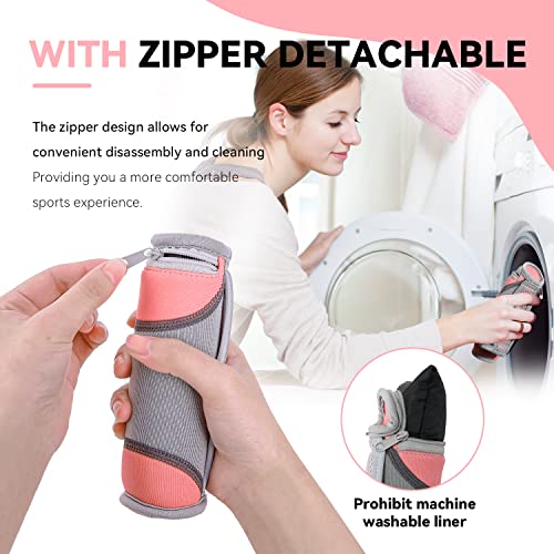 Hand Weights for Women, Walking Weights Set 6pcs (1lb, 2lb, 3lb Each) Soft Dumbbells with Hand Strap for Home Workout, Running, Physical Therapy, Aerobics - view 3