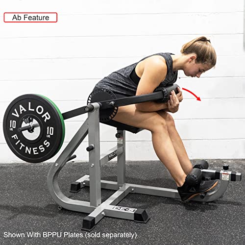 Ab Crunch and Back Machine Plate Loaded 200 lb Capacity 28 Adjustable Positions for Core and Stomach Muscle Workouts Home Gym Equipment - view 3