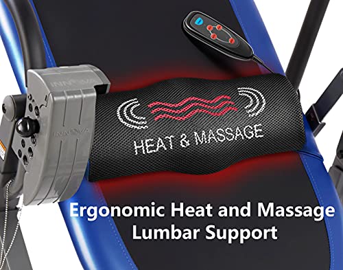 ITM4800 Advanced Heat and Massage Inversion Table,Black/ Blue / Gray - view 3