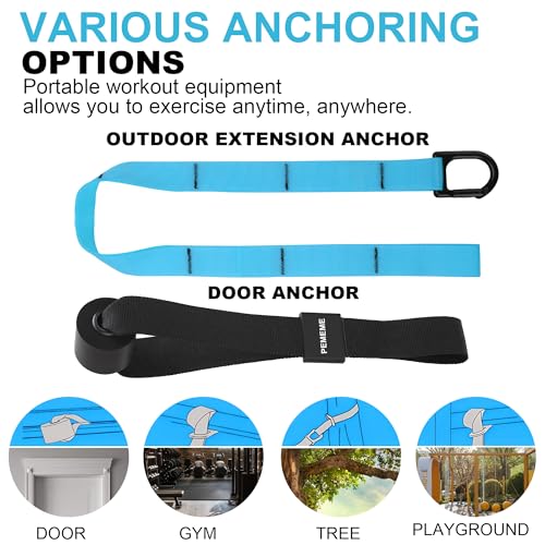 Home Resistance Training Kit with Adjustable Suspension Straps for Workouts - view 4