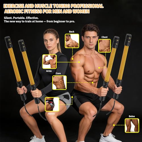 Ropeless Battle Ropes 4.0, Heavy Duty Portable Steel Core - view 3