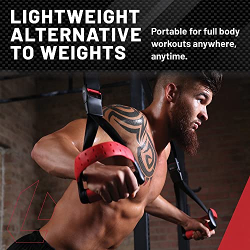 Jungle Gym XT Body Weight Suspension Trainer System – Patented Split Anchor, Full-Body Workout, Lightweight Home Suspension Training Kit for Home Gym, Workout Equipment - view 4