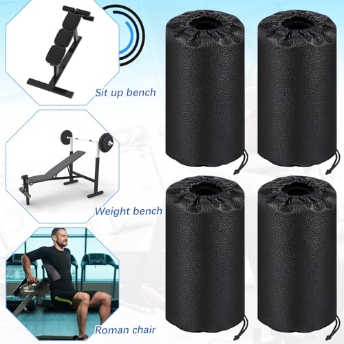 4 Pcs Foam Roller Pads for Weight Bench, 7 x 3.5 x 0.8 Inches - view 5
