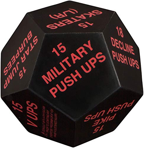 Exercise Dice for Home Fitness, Workouts, WOD, Cardio, HIIT, and Sports - view 4