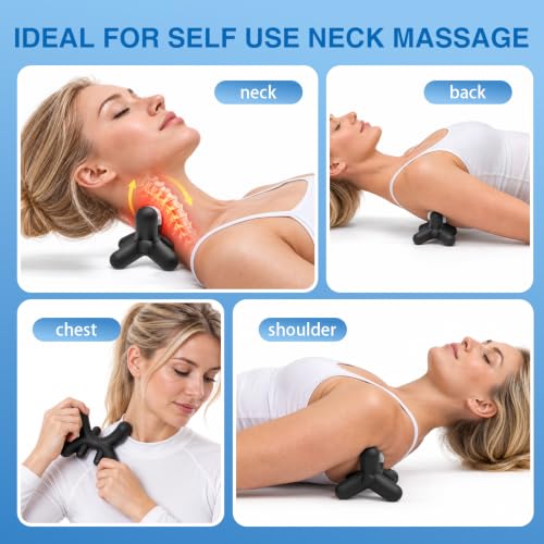 Occipital Release Tool for Neck Release, Suboccipital Release Tool, Deep Tissue Trigger Point Pressure Point Massage Tool with Acupressure for Muscle Knots, Jaw, TMJ and Cervical Tension Relief - view 3