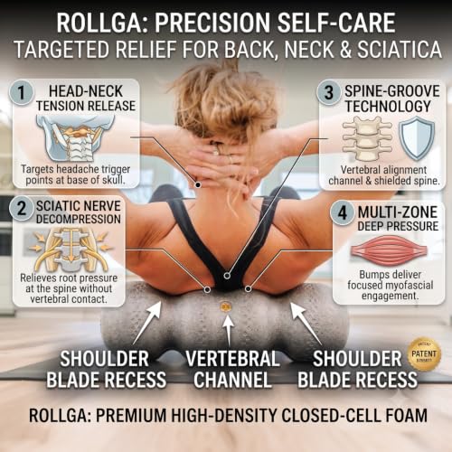 PRO - High Density Foam Roller for Exercise & Back Pain, 18 inches - view 2