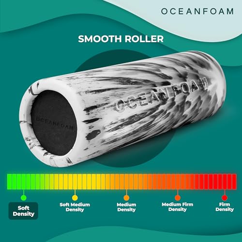 Tsunami Roller - XLarge Soft Density Foam Roller (Black Marbled) - view 5
