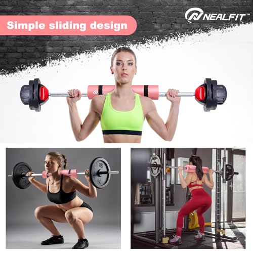 Barbell Pad Squat Pad for Squats—Squat Bar Pad—Great for Weightlifting,Lunges and Hip Thrusts—Foam Sponge Pad—Fit Standard and Olympic Bars Perfectly - view 7