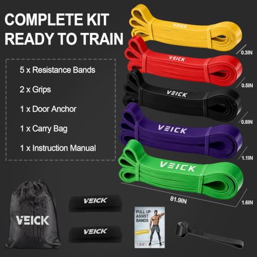Pull Up Assist Resistance Bands for Home Gym - view 6