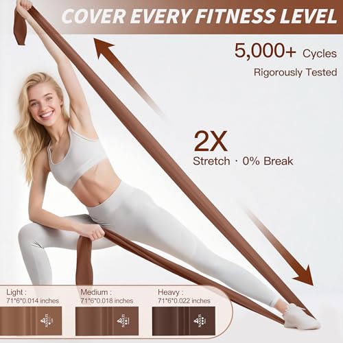 Pilates Kit, Home Pilates Workout Kit for Women, Pilates Equipment with 14.5"" Pilates Ring and Ball, Resistance Bands, Ankle Weights, Sliders & Grip Socks for Home Workouts - view 7