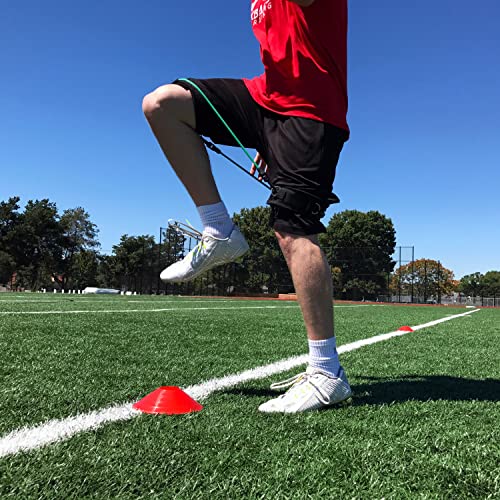 Kbands | Speed and Strength Leg Resistance Bands | Includes Speed 101 and Agility FX Digital Training Programs - Sizes for Youth, Intermediate, and Advanced Athletes - view 4