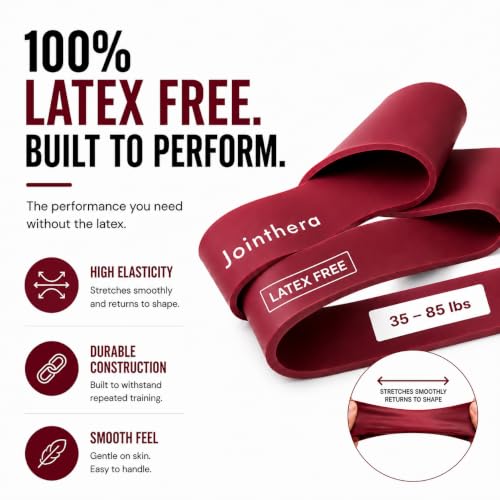 Latex Free Pull Up Assistance Resistance Bands - Set of 5 - view 3