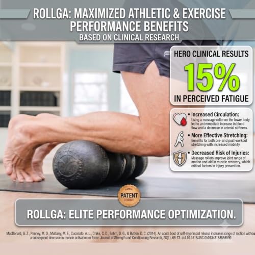 PRO - High Density Foam Roller for Exercise & Back Pain, 18 inches - view 5