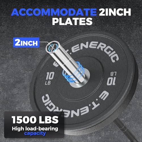 Olympic Barbell 7FT 45LB, 1500LB Capacity, 2-Inch Weight Bar - view 6
