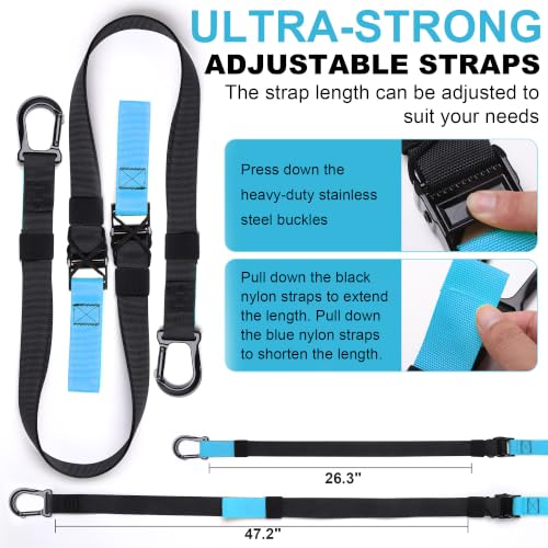 Home Resistance Training Kit with Adjustable Suspension Straps for Workouts - view 3