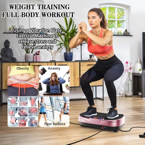 Vibration Plate, Exercise Machine,Full Body Shaker Workout Fitness Platform Home Vibration Plate - view 4