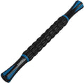 Professional 9-Roller Deep Tissue Massage Stick - Portable Muscle Recovery Roller for Athletes, Relieves Post-Workout Soreness & Leg/Back Pain - Portable Physio Tool (Blue 1)