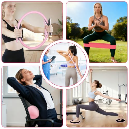 Pilates Kit for Women, Pilates Equipment Ring and Ball Set - view 6