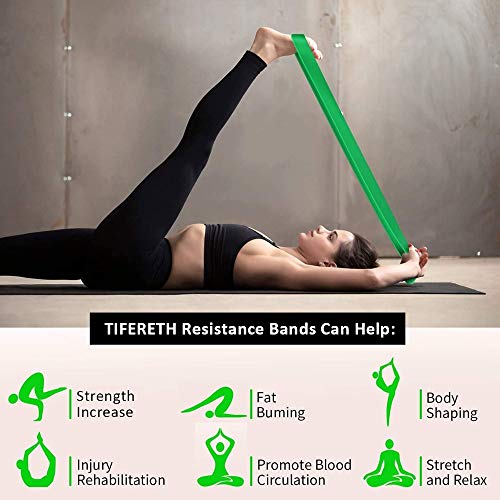 Pull-Up Bands Resistance-Bands Exercise-Bands - Pull up Assistance Bands Workout Bands Resistance for Women Long Resistance Bands Resistance Loop Bands Perfect for Gym Home or Travel - view 3