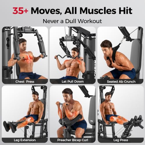 Home Gym, Multifunctional Workout Station with Leg Press - view 4