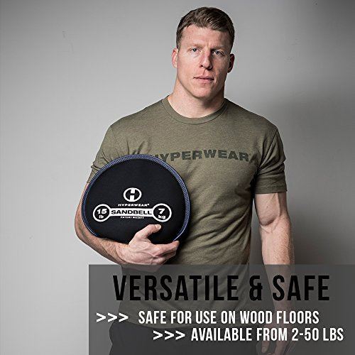 SandBell Sandbags for Working Out, Pre-Filled USA Sand, 2-50 lb - view 3