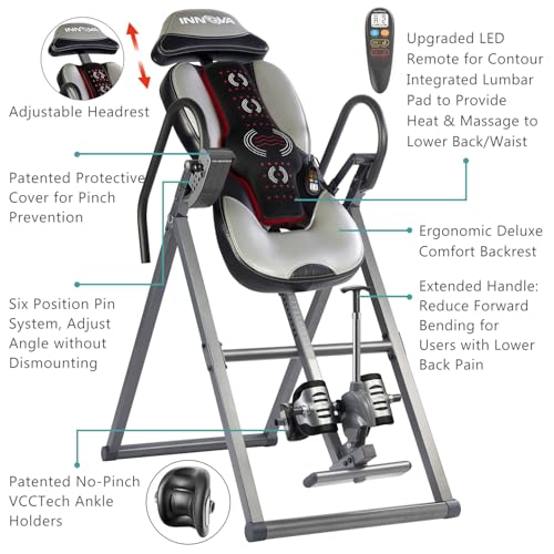 Innova Advanced Heat and Massage Inversion Table - view 2