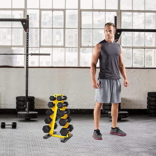 150 LB Dumbbell Set with Rack, Color Series - view 4