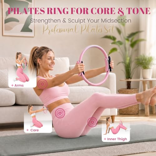Pilates Kit for Women, At Home Equipment Set for Full Body Workout - view 5