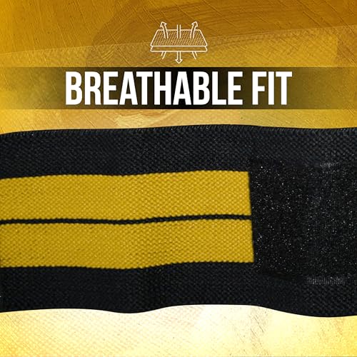 Wrist Wraps for Weightlifting with Thumb Loop (1 Pair) - view 5