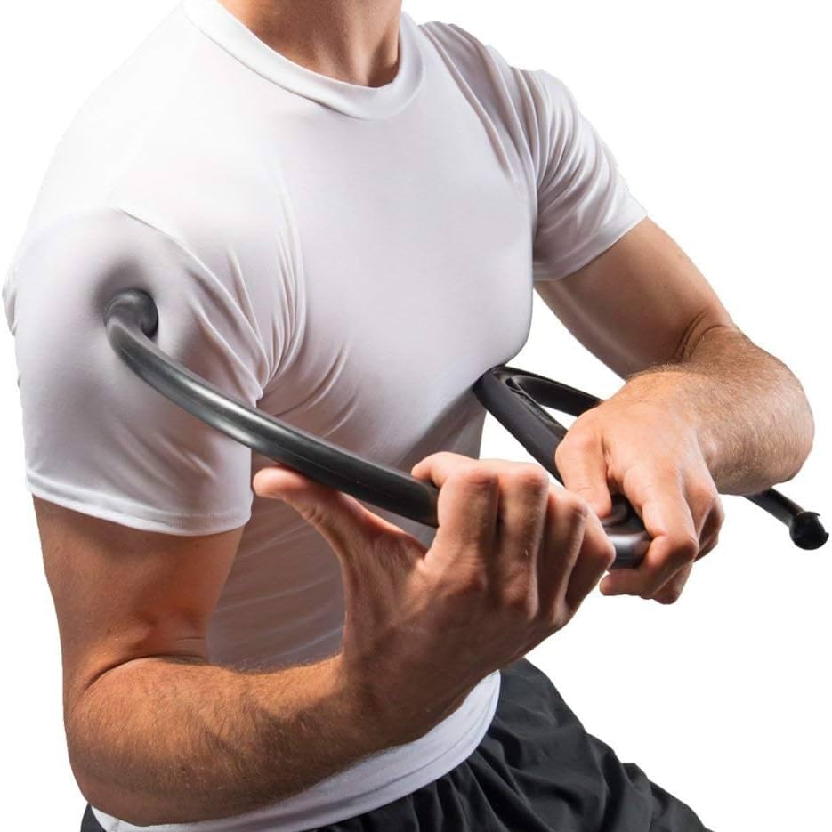 The Pressure Positive Co. Backnobber II Massager Cane, Charcoal Black - view 2