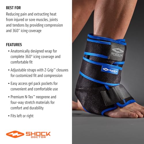 Ice Recovery Compression Ankle Wrap - view 4
