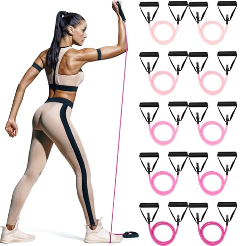 10 Pcs Resistance Bands with Handles