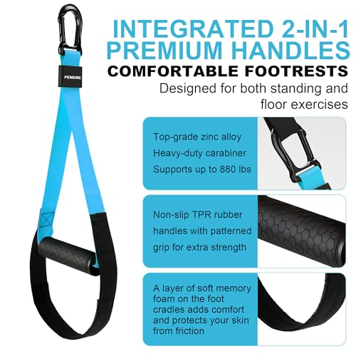 Home Resistance Training Kit with Adjustable Suspension Straps for Workouts - view 2