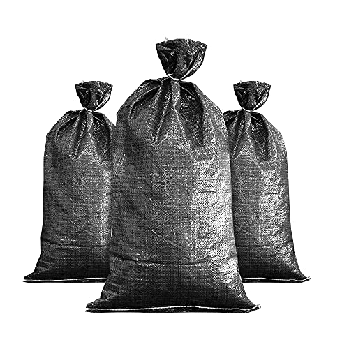 Empty Black Sandbags 16" x 25"