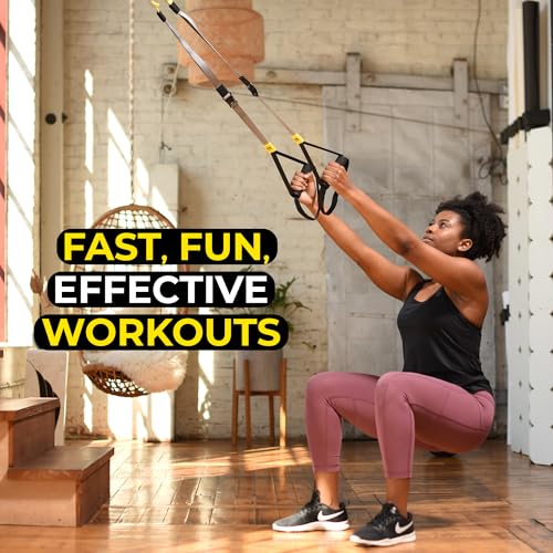 GO Suspension Trainer, At Home, Portable Gym Workout, For Strength Training, Full Body Exercise Equipment - view 4