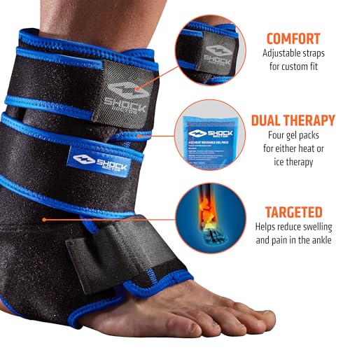 Ice Recovery Compression Ankle Wrap - view 2