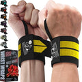 Wrist Wraps for Weightlifting with Thumb Loop (1 Pair)