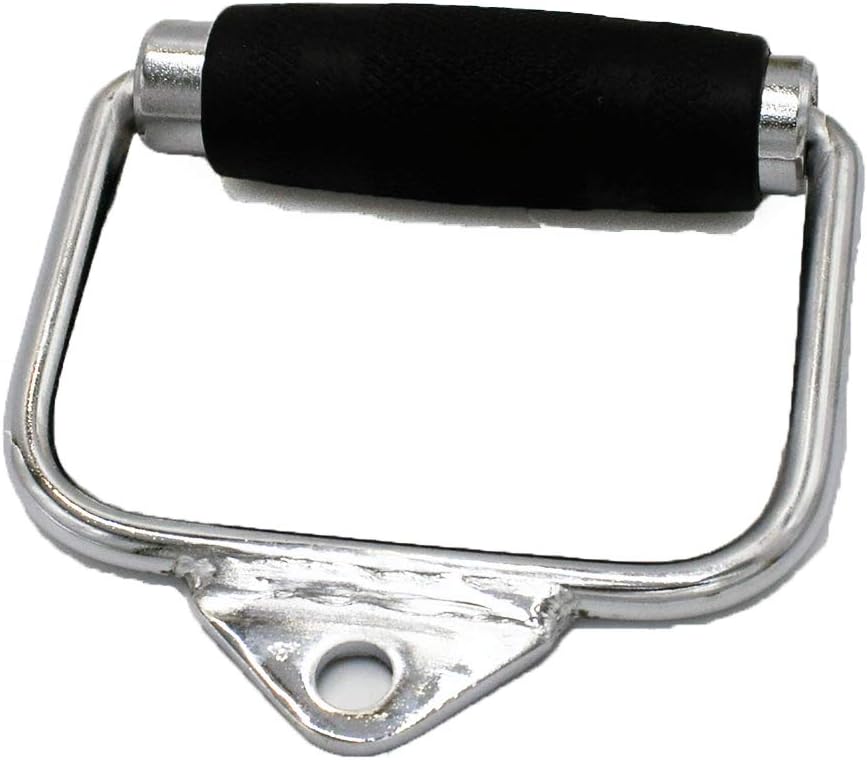 LAT Pull Down Bar,V-Shaped Rotating Straight Press Down Bar,Tricep Rope,Strength Training Single D Row Handle Cable Attachment for Weight Workout,Cable Machine Accessories