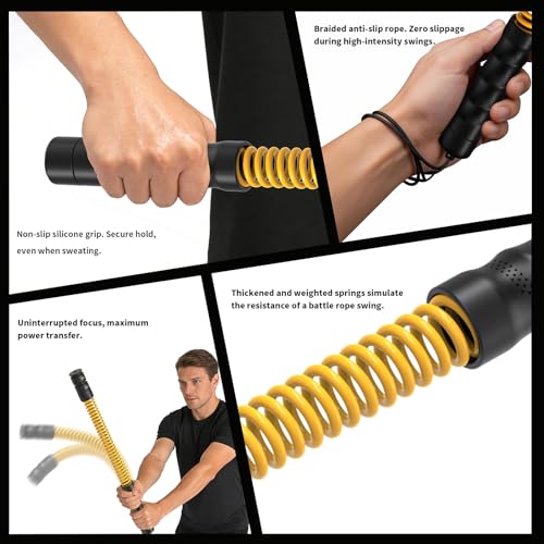 Ropeless Battle Ropes 4.0, Heavy Duty Portable Steel Core - view 4