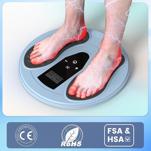Cordless Foot TENS EMS Stimulator Rechargeable Foot Massage Machine - view 6